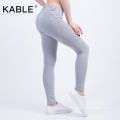 Leggings de entrenamiento de mujeres medias Leggings de yoga Jeans Sports Pad